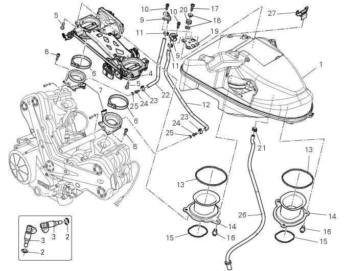 Airbox - throttle body