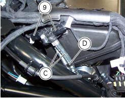 Refitting the airbox and throttle body