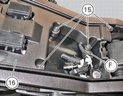 Reassembly of the tool tray