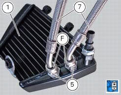 Refitting the lubrication system