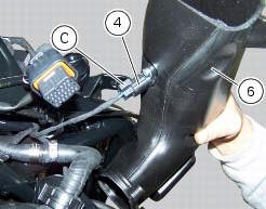 Refitting the air filters