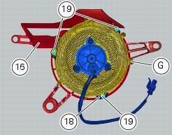 Renewal of the cooling fan