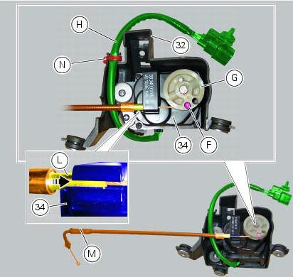 Refitting the exhaust system