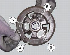 Overhaul of the pressure plate