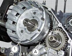Removal of the primary drive gear