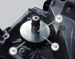 Removing the timing belt driveshaft pulleys