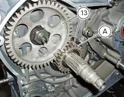 Removal of the timing gears