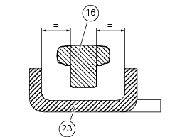 Removal of the gear selector lever