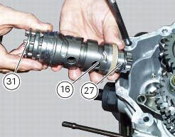 Removal of the gearbox assembly