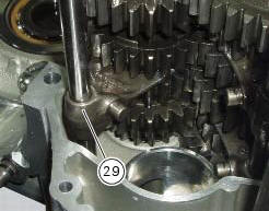 Removal of the gearbox assembly