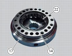 Disassembling the generator flywheel