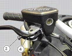 Adjusting the clutch lever and front brake lever