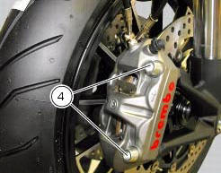 Changing the brake fluid