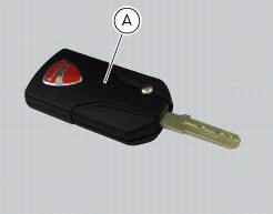 Low hands free key (hf) battery level