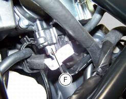 Removal the airbox and throttle body