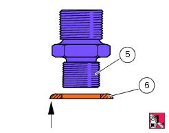 Refitting the lubrication system