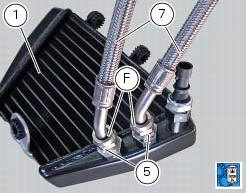 Refitting the lubrication system