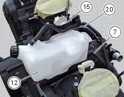 Refitting the expansion tank