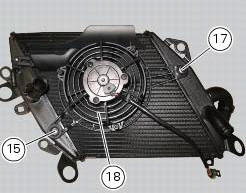 Renewal of the cooling fan